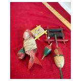Vintage Bobbers and Hand Reels