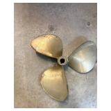 Antique Brass Propellor