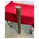 Antique Copper Nautical Chart Case