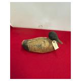 Antique Cork Body Wooden Head Decoy