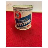 Cap N Johns A&P Pint Oyster Can
