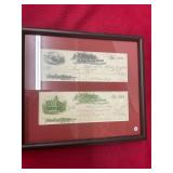 JW Hurley Urbanna Framed Checks