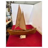 The Methodist Wooden Boat Model Parson the Island