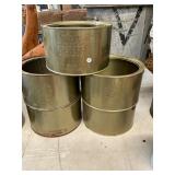 5 RCV Morattico VA Half Gallon Oyster Cans