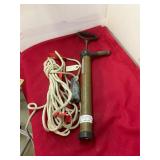 Line Depth Measure and Vintage Pump