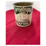 Ocean Spra Battery Park Va Gallon Oyster Can