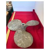 3 Blade Antique Brass Propellor