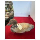 Antique Herters Balsa Wood Duck Decoy