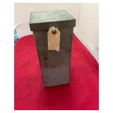 Antique Signal Flare Box from Oil Tanker
