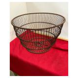 Antique Oyster Basket