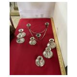Weighted Sterling Candle Holders