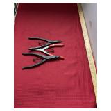 3 Snap-On Lock Ring Pliers