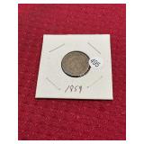 1859 Indian Head Penny