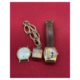 3 Vintage Watches