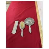 Antique 3pc Dresser Set