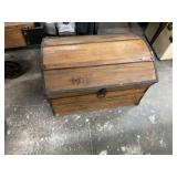 Antique Wooden Trunk
