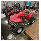 Red Honda Sport ATV