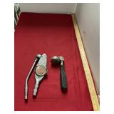 Snap-On Hose Socket & 2 1/4" Torque Meters