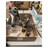 Horse and Decorations Box Lot