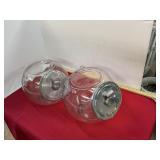 Antique National Biscuit Co General Store Jars