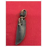 Miniature Leather Holster Cutlass and Dagger
