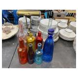 Colored Glass Bottles