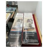 2 Adjustable Rolling Garment Racks