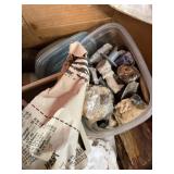 Stones & Petrified Wood Box Lot