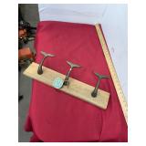 Nautical Whale Tale  Wall Coat Rack