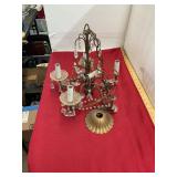 Antique Victorian Chandelier Prism