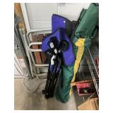 3 Folding Chairs