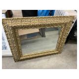 Antique Gold Framed Mirror