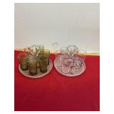 2 Vintage Juice Sets