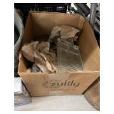 Vintage Snack Trays Glass Dishes Box Lot