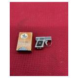 Vintage Pistol Lighter and Cigarette ADV Matchbox