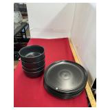 Black Strawberry Street Plates & Bowls