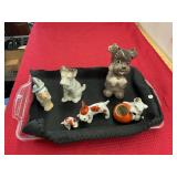 Lot of 5 Dog Figurines