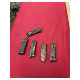 5 Pistol Magazines