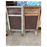 2 Antique Wash Boards