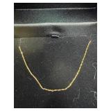 14K Fine Italy Gold Chain 16'