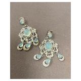 .925 Earrings with Gemstones