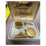 Vintage Calibri Button Cover Set