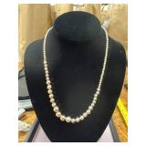 .925 Bead Necklace 18'