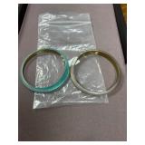 Two Alexis Bitter Bangle Bracelets