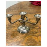 Sterling Weighted Candle Holder