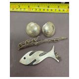 Silver Jewelry Lot
