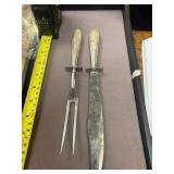 Vintage Gorham Lancaster Sterling Knife & Fork