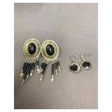 Sterlings Earrings, 2 pair