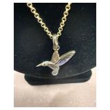 .925 Starborn Hummingbird Pendant. 20'
