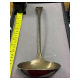 Antique Silver Plate Ladle 13'